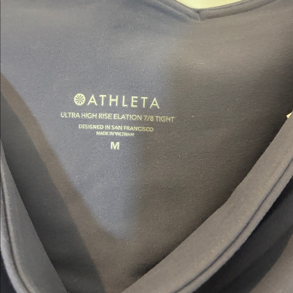 Athleta Ultra High-Rise Elation 7/8 Tight- Periwinkle Blue - Picture 2 of 4